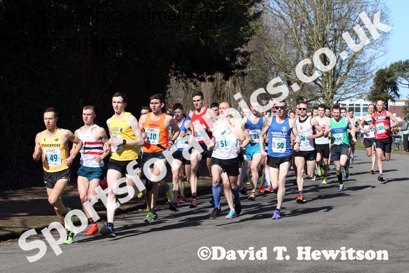Senior mens Northern 12 Stage Road Relay Champs., Birkenhead Park. Photo: David T. Hewitson/Sports for All Pics